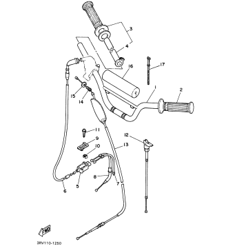 STEERING HANDLE CABLE