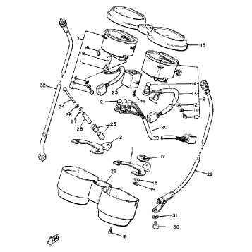 SPEEDOMETER TACHOMETER