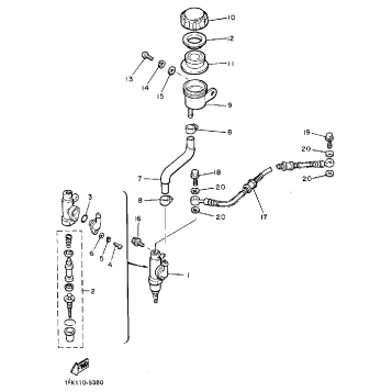 REAR MASTER CYLINDER