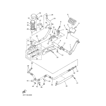 REAR MASTER CYLINDER