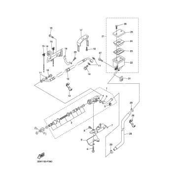 REAR MASTER CYLINDER