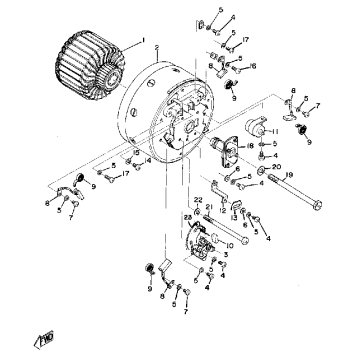 STARTER GENERATOR DT125B