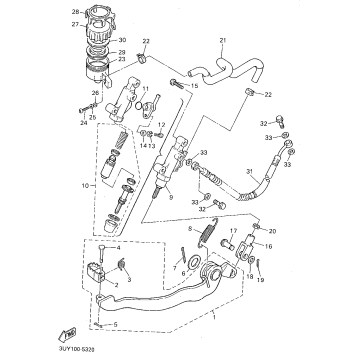 REAR MASTER CYLINDER