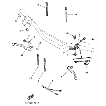 HANDLE SWITCH - LEVER