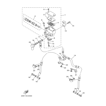 FRONT MASTER CYLINDER