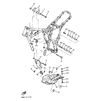 FRAME (NON-CALIFORNIA MODEL)
