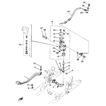 REAR MASTER CYLINDER