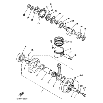 CRANKSHAFT PISTON
