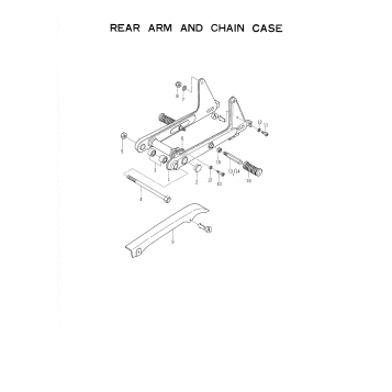 REAR ARM AND CHAIN CASE