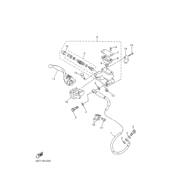 FRONT MASTER CYLINDER