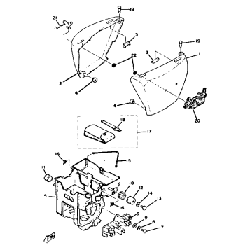 SIDE COVER - BATTERY BOX