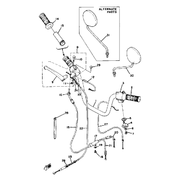 HANDLE-WIRE LB80IIAE
