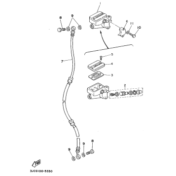 FRONT MASTER CYLINDER
