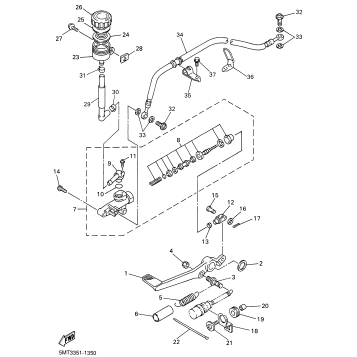 REAR MASTER CYLINDER