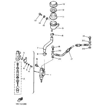 REAR MASTER CYLINDER