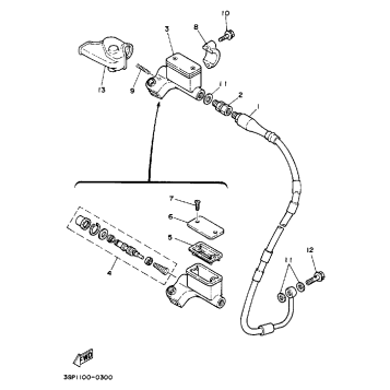 FRONT MASTER CYLINDER