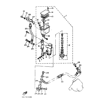 REAR MASTER CYLINDER
