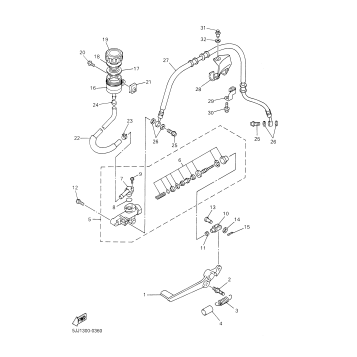 REAR MASTER CYLINDER