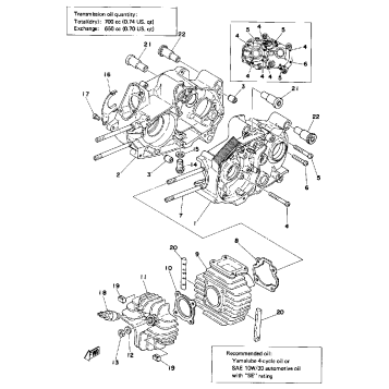 CRANKCASE - CYLINDER