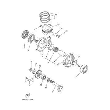 CRANKSHAFT PISTON