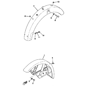 FRONT FENDER - REAR FENDER