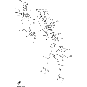 FRONT MASTER CYLINDER