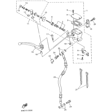 FRONT MASTER CYLINDER