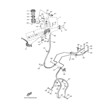 FRONT MASTER CYLINDER