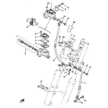 FRONT MASTER CYLINDER