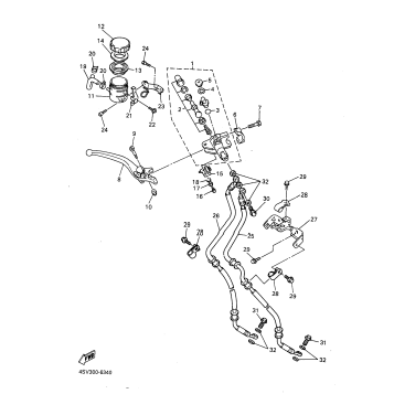 FRONT MASTER CYLINDER