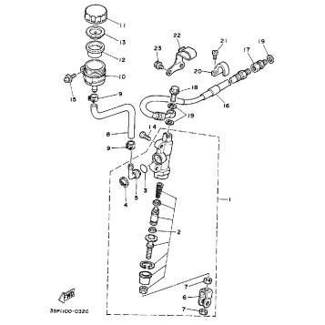 REAR MASTER CYLINDER