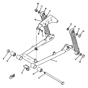 REAR ARM - REAR CUSHION