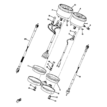 SPEEDOMETER TACHOMETER