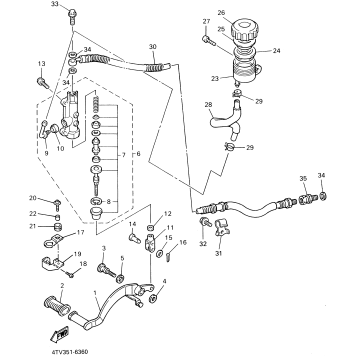 REAR MASTER CYLINDER