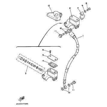 FRONT MASTER CYLINDER