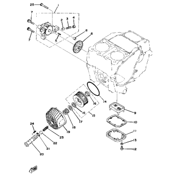OIL PUMP OIL CLEANER