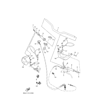 STEERING HANDLE & CABLE