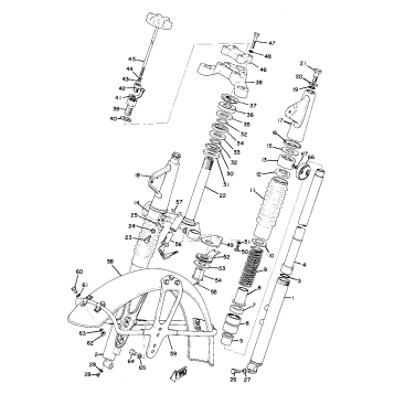 FRONT FORK & FRONT FENDER