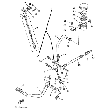 REAR MASTER CYLINDER