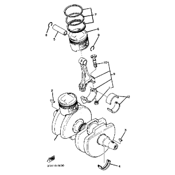 CRANKSHAFT PISTON