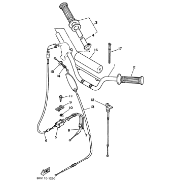 STEERING HANDLE - CABLE