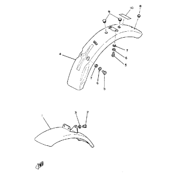 FRONT FENDER-REAR FENDER