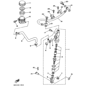 REAR MASTER CYLINDER