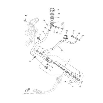 REAR MASTER CYLINDER