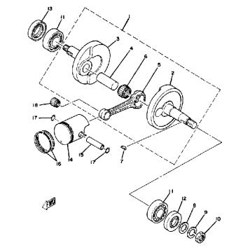CRANKSHAFT - PISTON