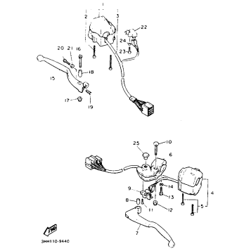 HANDLE SWITCH - LEVER