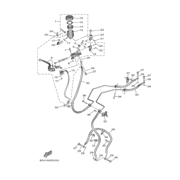 FRONT MASTER CYLINDER