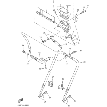 FRONT MASTER CYLINDER
