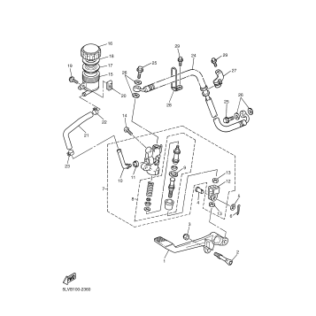 REAR MASTER CYLINDER
