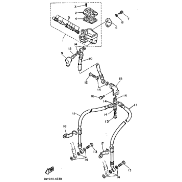 FRONT MASTER CYLINDER